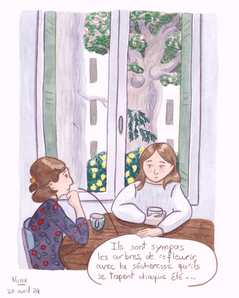 bd nunu-cheries philosophie des arbres