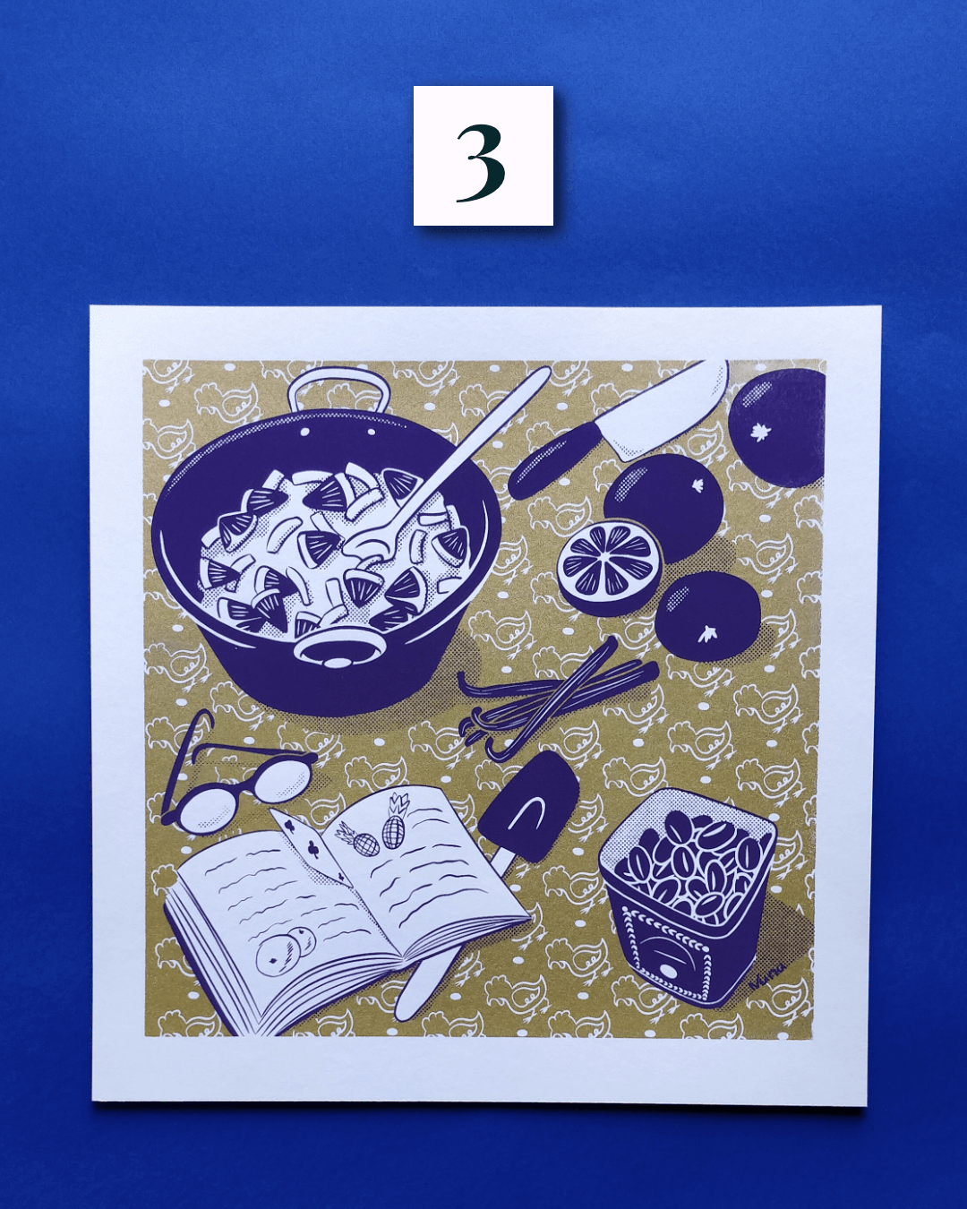 Affiche Confiture - dorée – Image 7