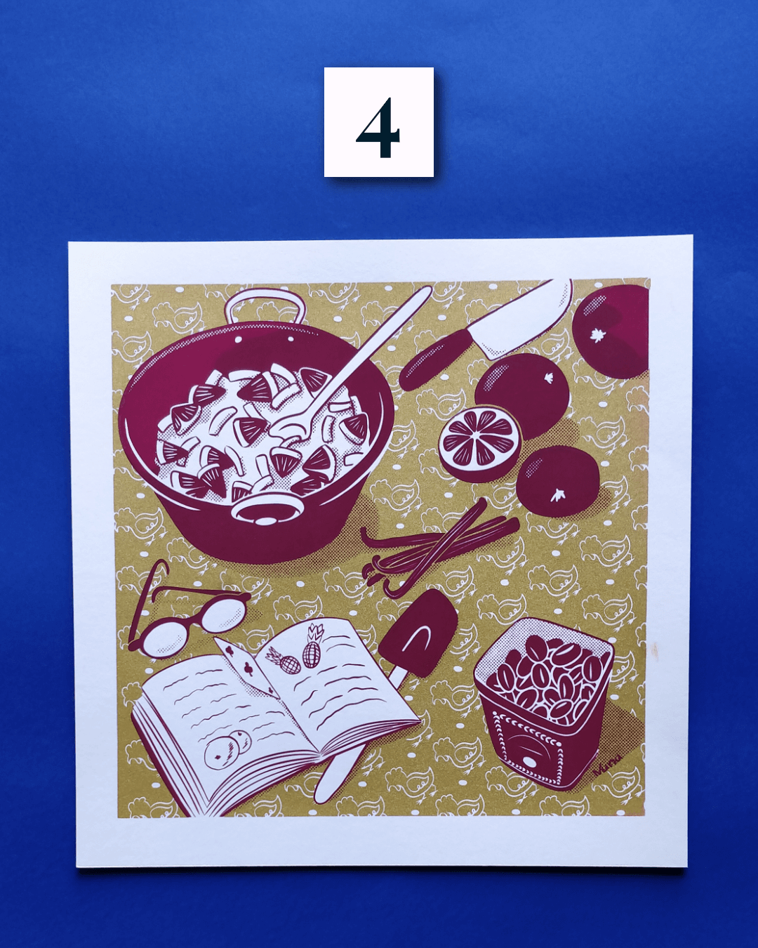 Affiche Confiture - dorée – Image 10