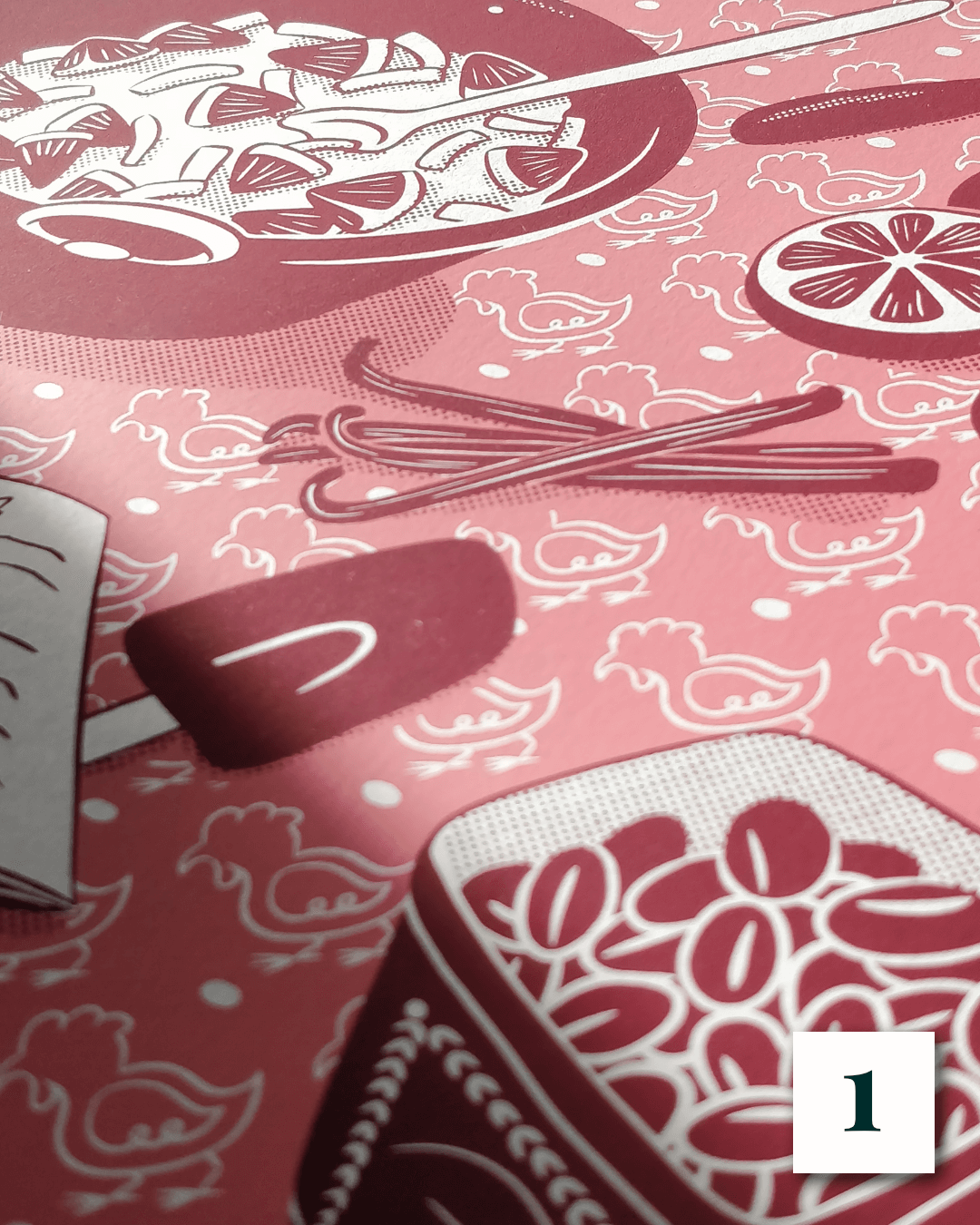 Affiche Confiture - rose – Image 2