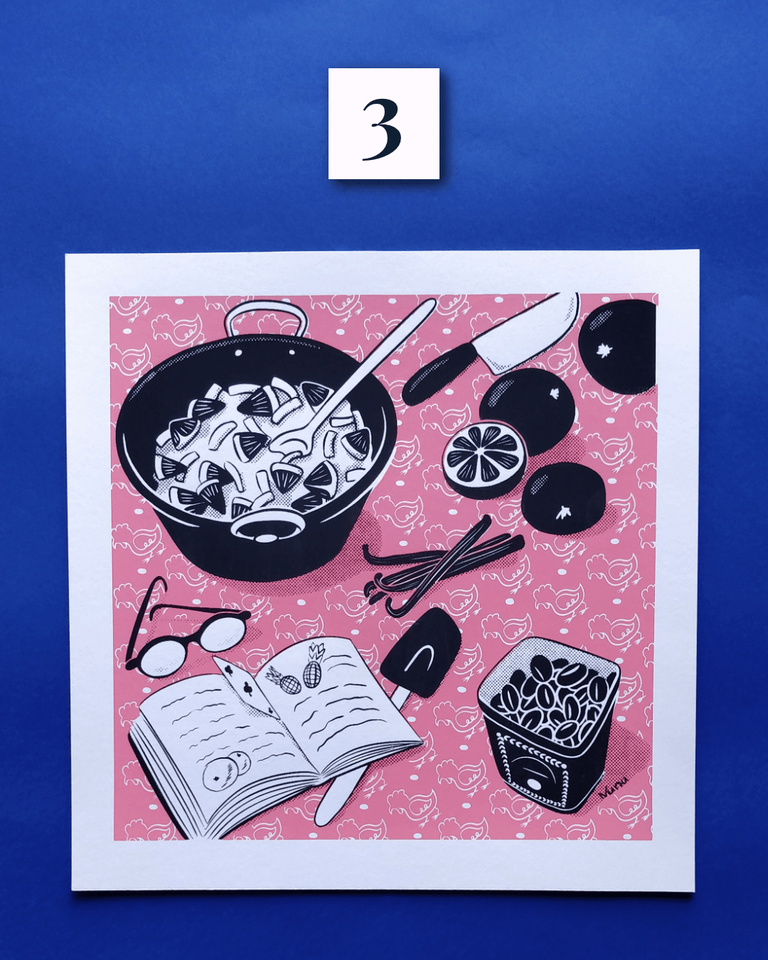 Affiche Confiture - rose – Image 6
