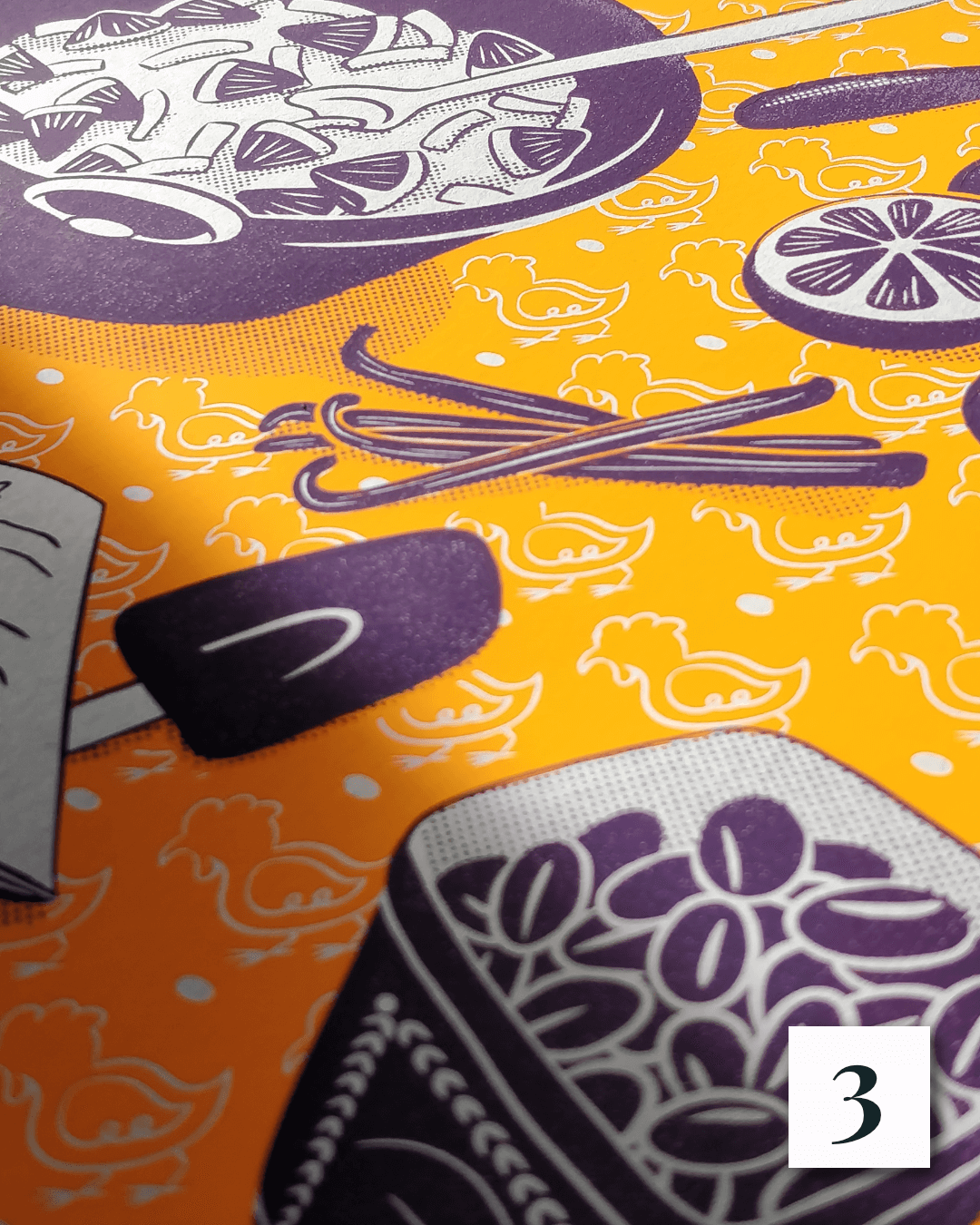 Affiche Confiture - orange fluo – Image 6