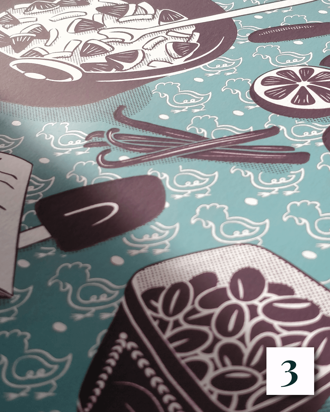 Affiche Confiture - bleu – Image 7