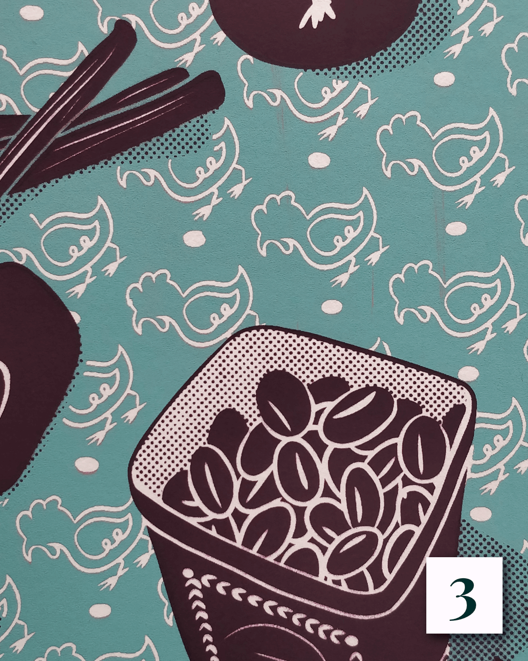 Affiche Confiture - bleu – Image 8