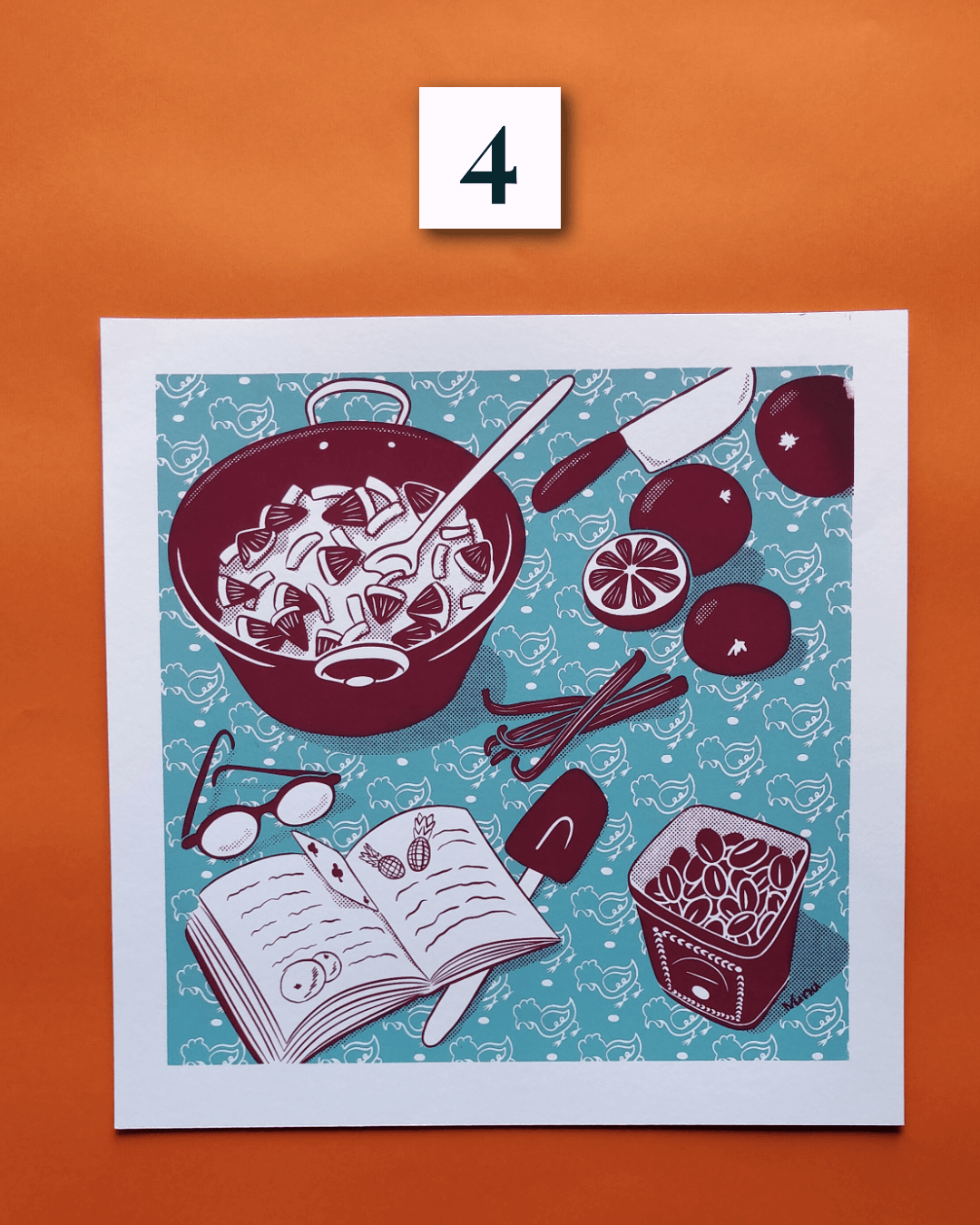 Affiche Confiture - bleu – Image 9