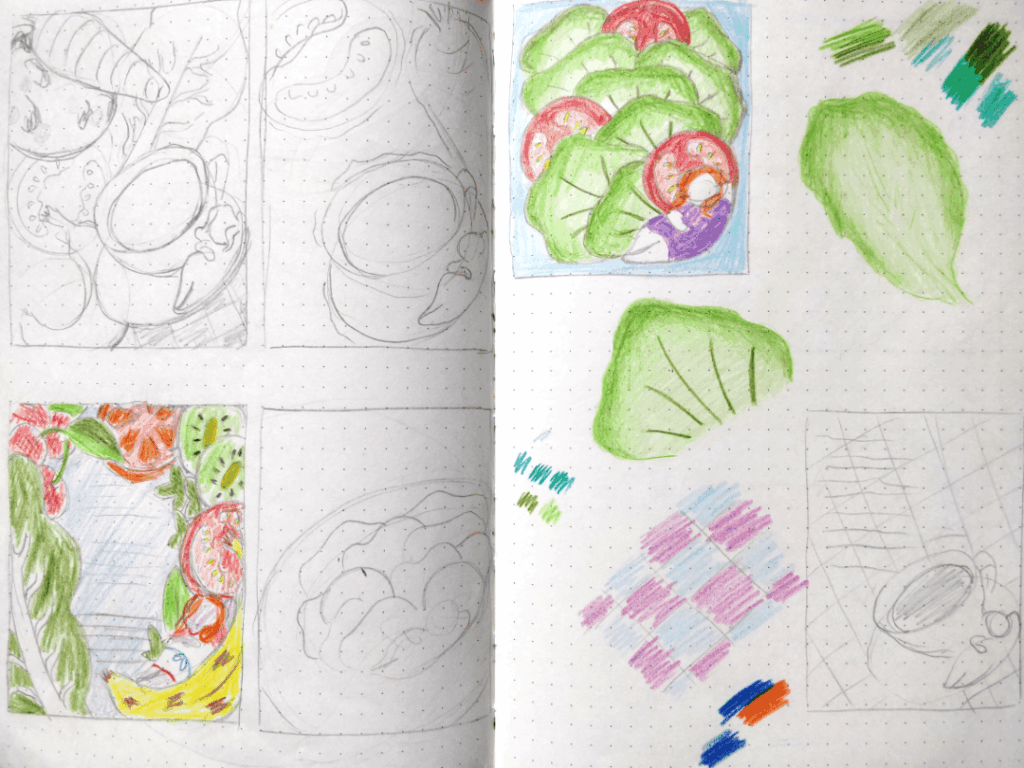 croquis moche